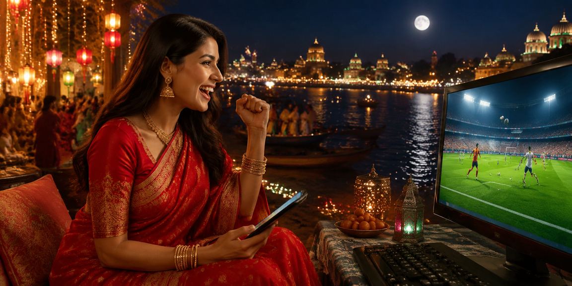 গাজীপুরে শাড়ি পরিহিত নারী মোবাইলে kx8 apk বেটিং করছেন